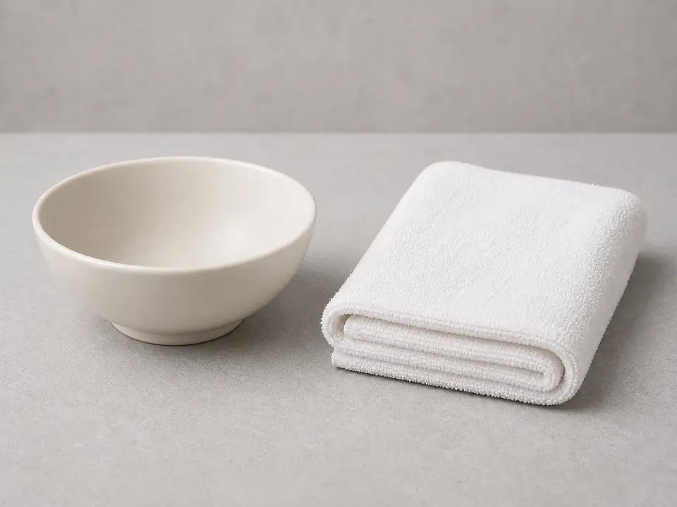 Small bowl or towel tool