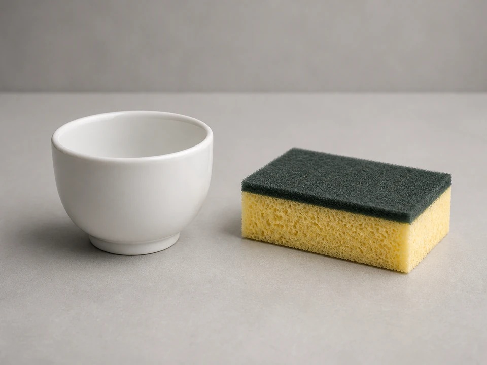 Sponge or small cup tool