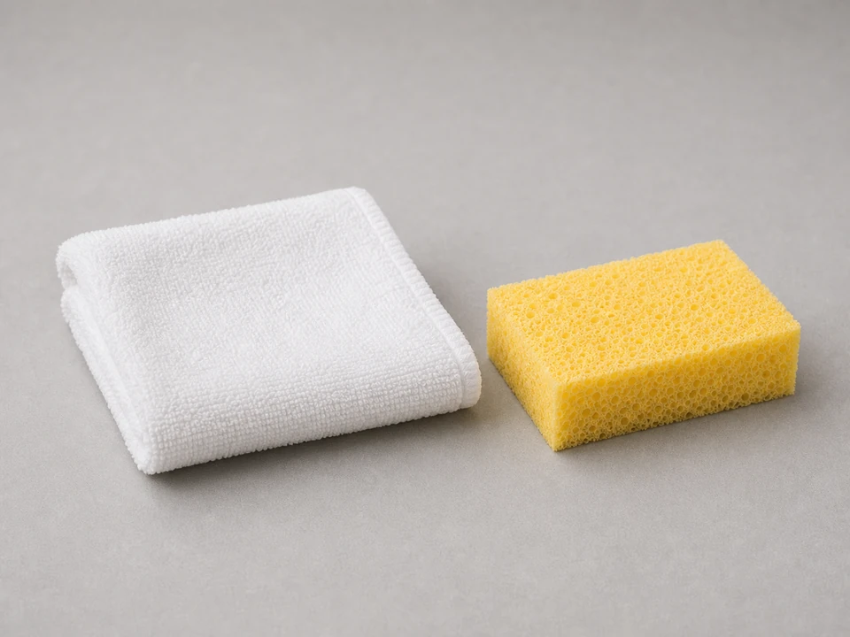 Small towel or sponge tool