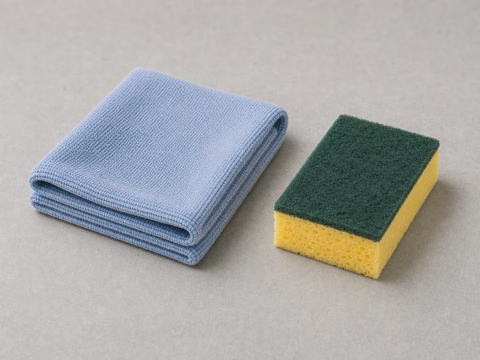 Soft cloth or sponge tool