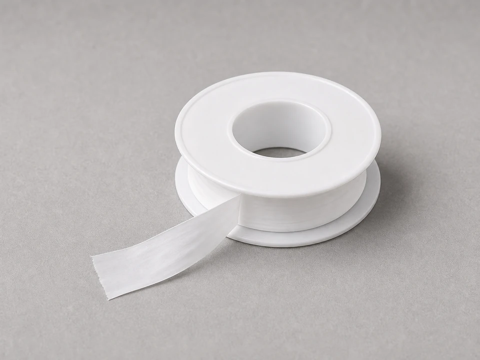 PTFE thread seal tape for tapered pressure washer valve threads