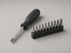 Torx screwdriver or bit set tool