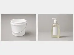 Bucket and mild soap tool