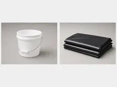 Bucket or heavy-duty trash bag tool
