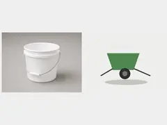 Wheelbarrow or buckets tool