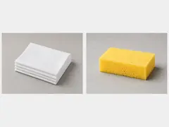 Non-abrasive sponge or cloth tool