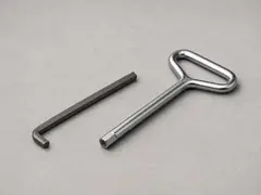 Disposal wrench or correct hex key tool