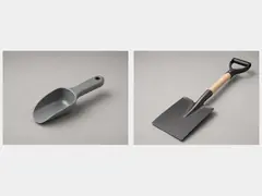 Flat shovel or debris scoop tool
