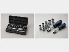 Deep socket or nut driver set tool