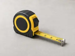 Tape measure or depth ruler tool