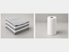 Disposable cleaning cloths or paper towels tool