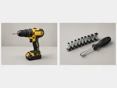 Nut driver or drill-driver tool