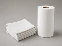 Dry paper towels or tissues tool