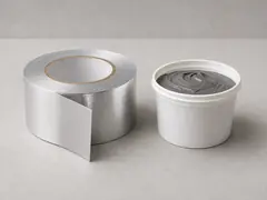 Foil HVAC tape or duct sealant tool