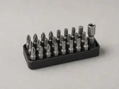 Exterior screw bit set tool