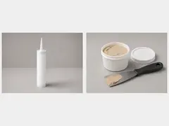 Exterior wood filler or sealant tool
