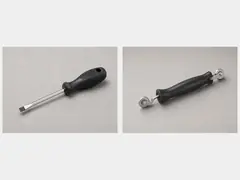 Flat screwdriver or spline roller pick tool