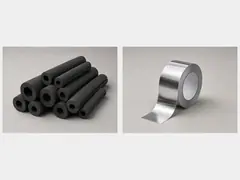 Foam insulation tape or HVAC foil tape tool