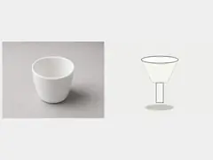 Small container or funnel tool