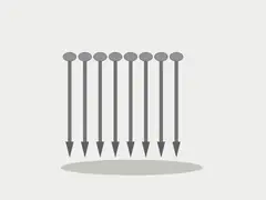 Galvanized siding nails tool