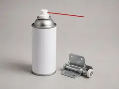 Garage door lubricant spray tool