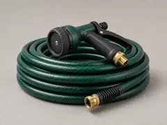 Garden hose with gentle flow tool