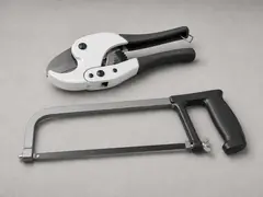 PVC cutter or hacksaw tool