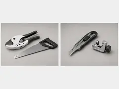 Hacksaw or tubing cutter tool