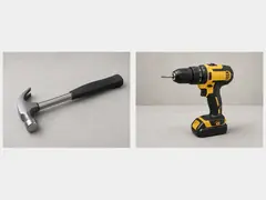 Hammer or screw gun tool