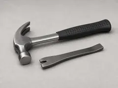 Hammer or small pry bar tool