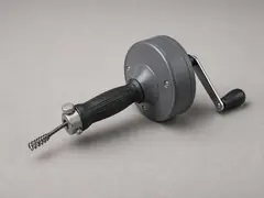 Hand drain snake or small drain auger tool