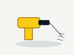 Heavy-duty drill with mixing paddle tool