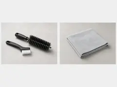 Soft brush or microfiber cloth tool
