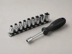 Socket or nut driver set tool