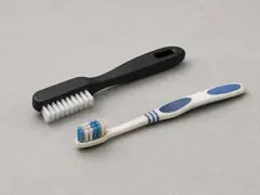 Small plastic scraper or old toothbrush tool