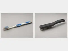 Small wire brush or old toothbrush tool