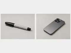 Permanent marker or phone camera tool