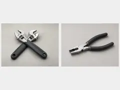 Second adjustable wrench or pliers tool