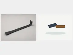 Pry bar and roofing hand tools tool