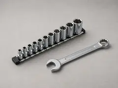 Socket wrench or ratchet set tool