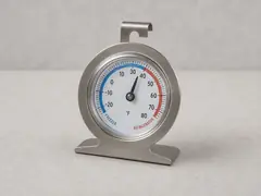 Refrigerator thermometer tool