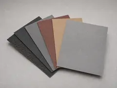 Sandpaper in fine and medium grits tool