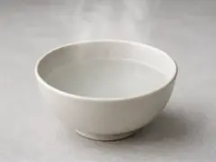 Sink or tub with warm water tool