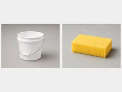 Small bucket or sponge tool