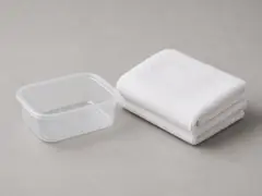 Small container or towel for drips tool