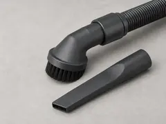 Soft brush attachment for a vacuum tool