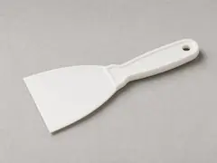 Stiff putty knife tool